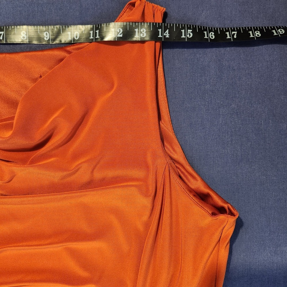 Jones Wear Dress* Cowl Front Jersey Minimalist/Quietluxury/Classic Midi Dress L* - Picture 5 of 9
